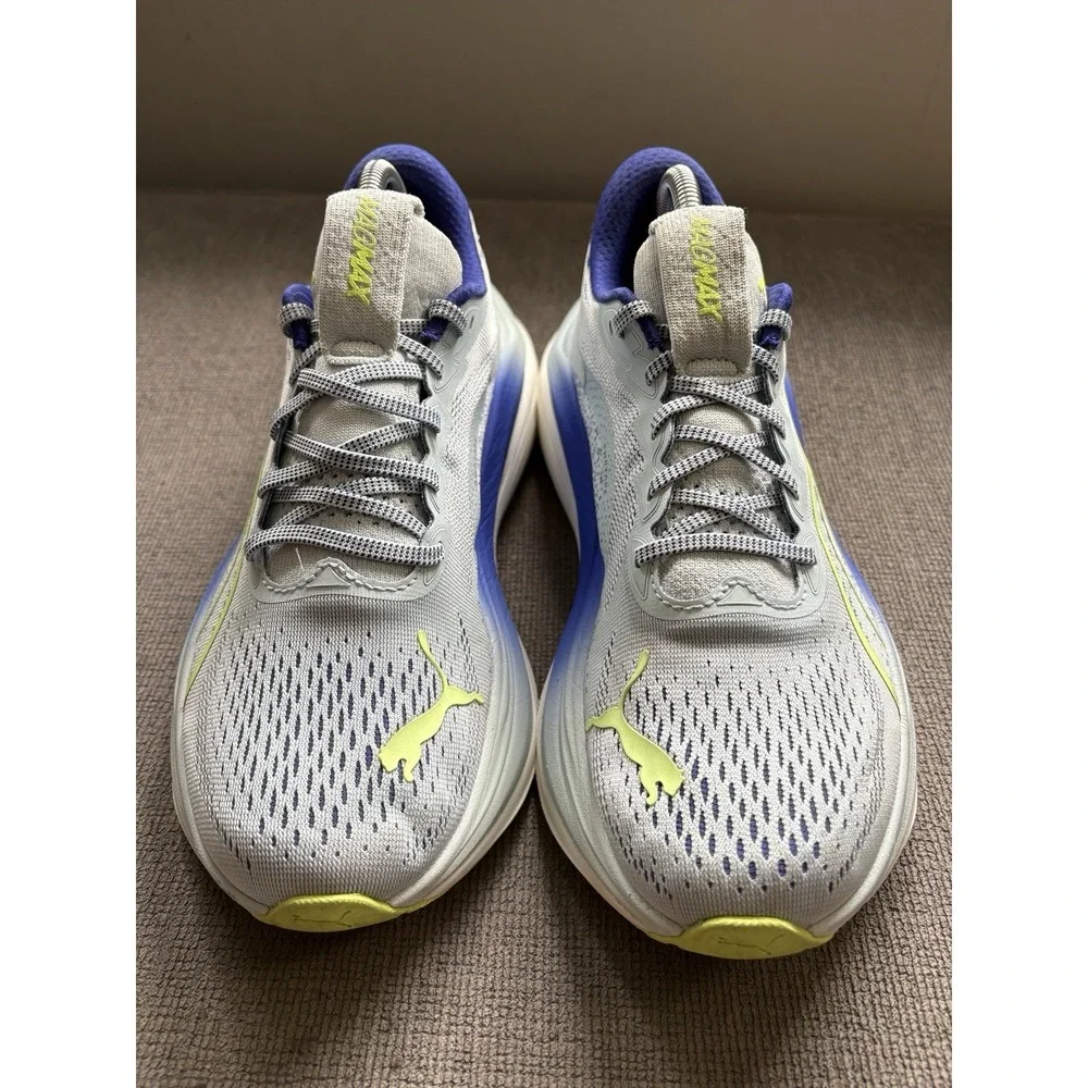Puma MagMax Nitro Lapis Lazuli Sz 9.5 Gray Blue Green Women's Running Shoes 2024